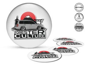 Subaru Wheel Stickers Ultimate Galactic Pulse Vector
